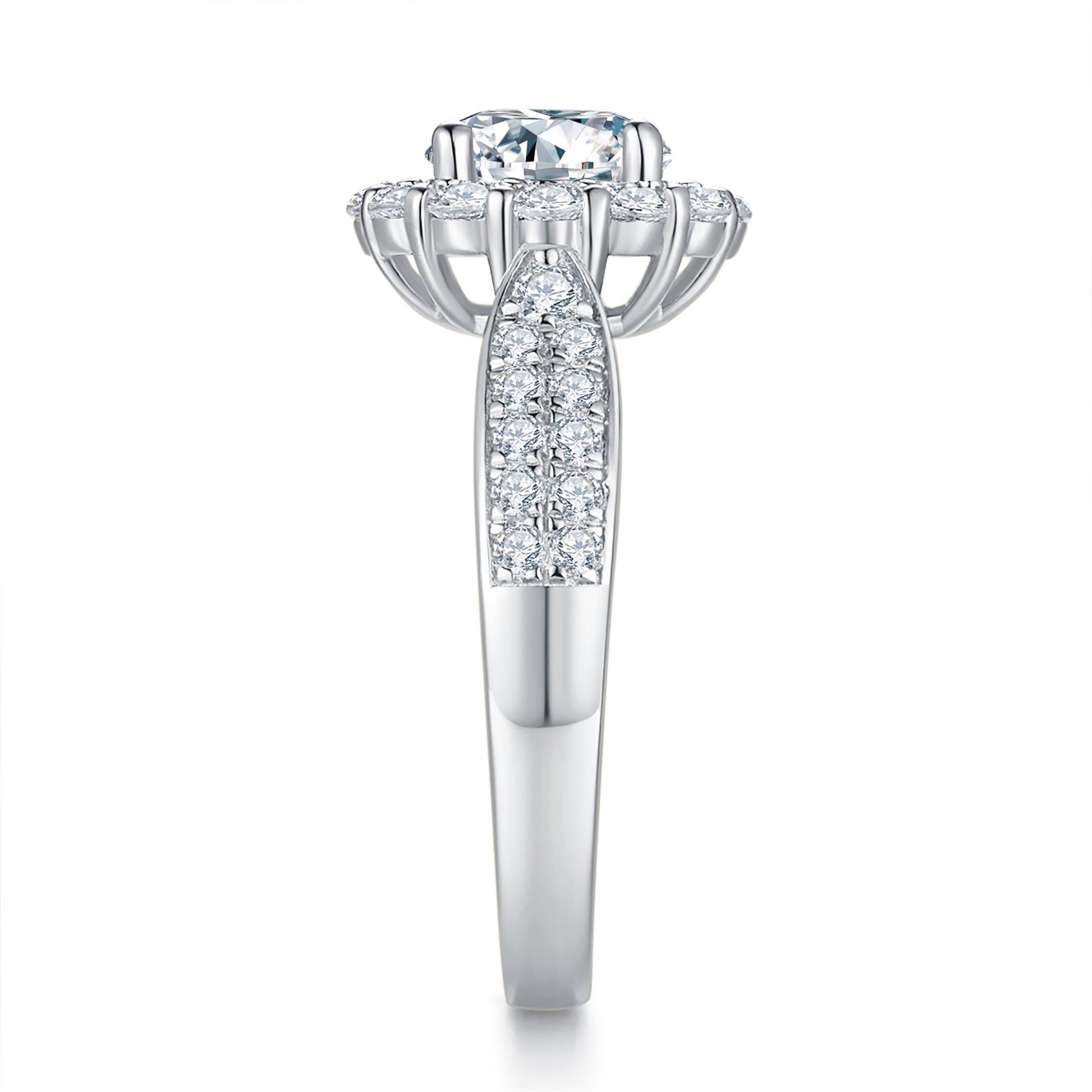 Stellar Halo Preset 1ct Diamond Ring