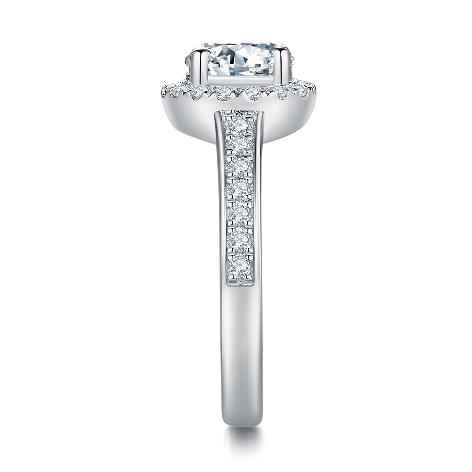 Classic Halo Preset 1ct Diamond Ring