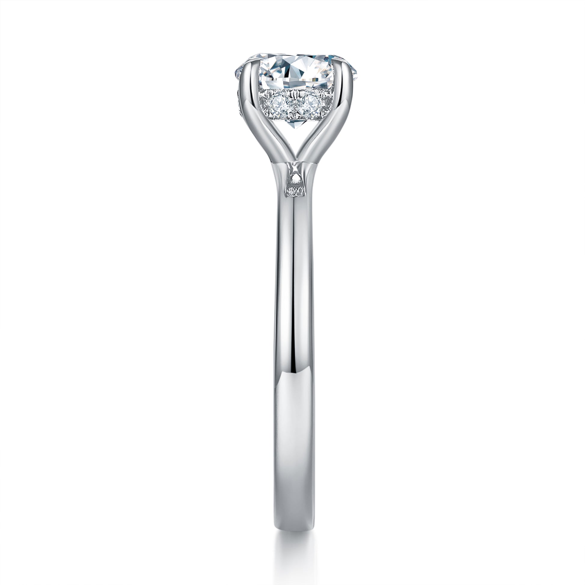 Vera Hidden Halo 1ct Preset Diamond Ring