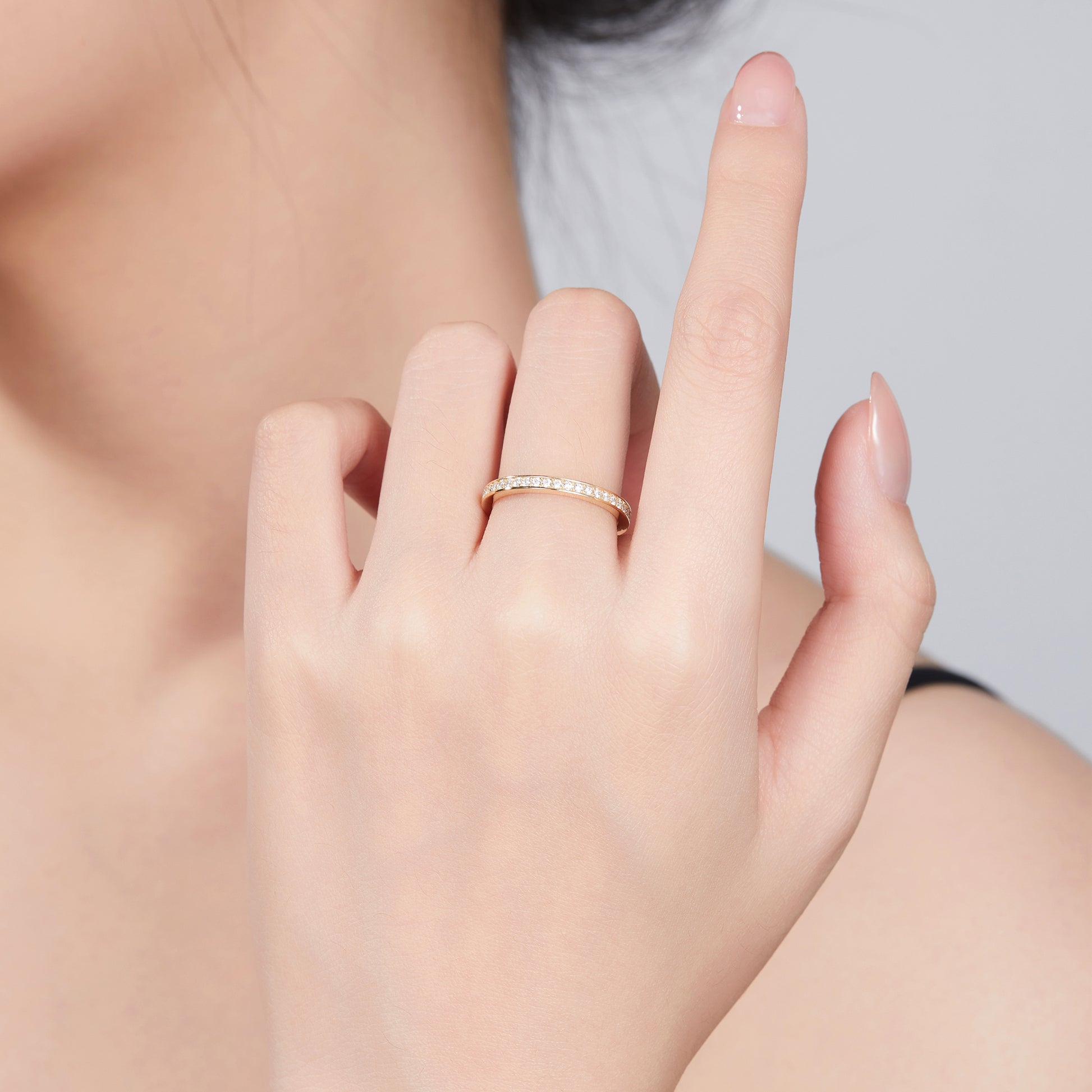 Channel 2.0mm Wedding Band