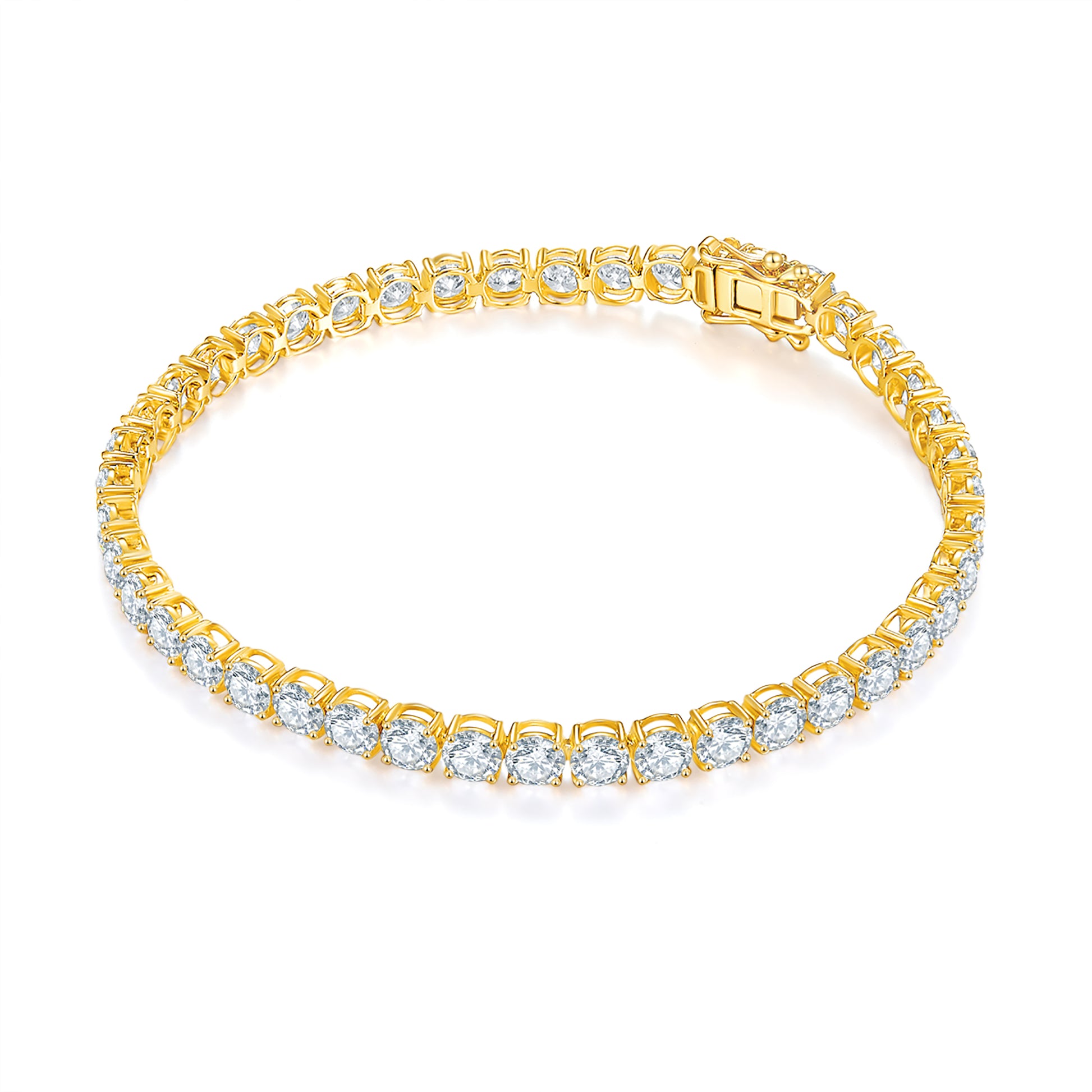 Classic 10ct 'Tennis' Diamond Bracelet