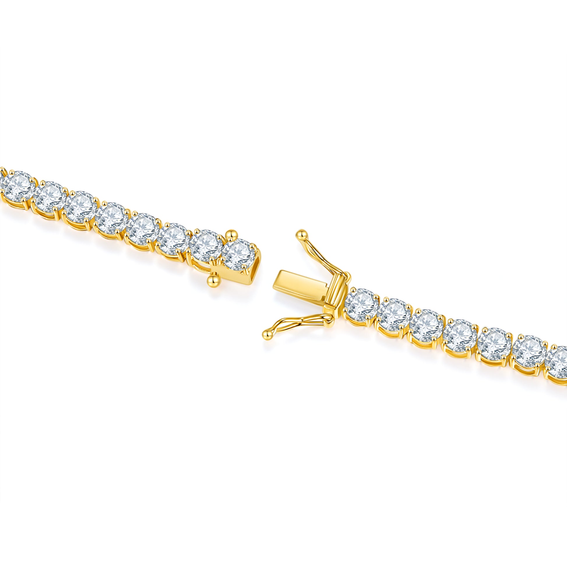 Classic 10ct 'Tennis' Diamond Bracelet
