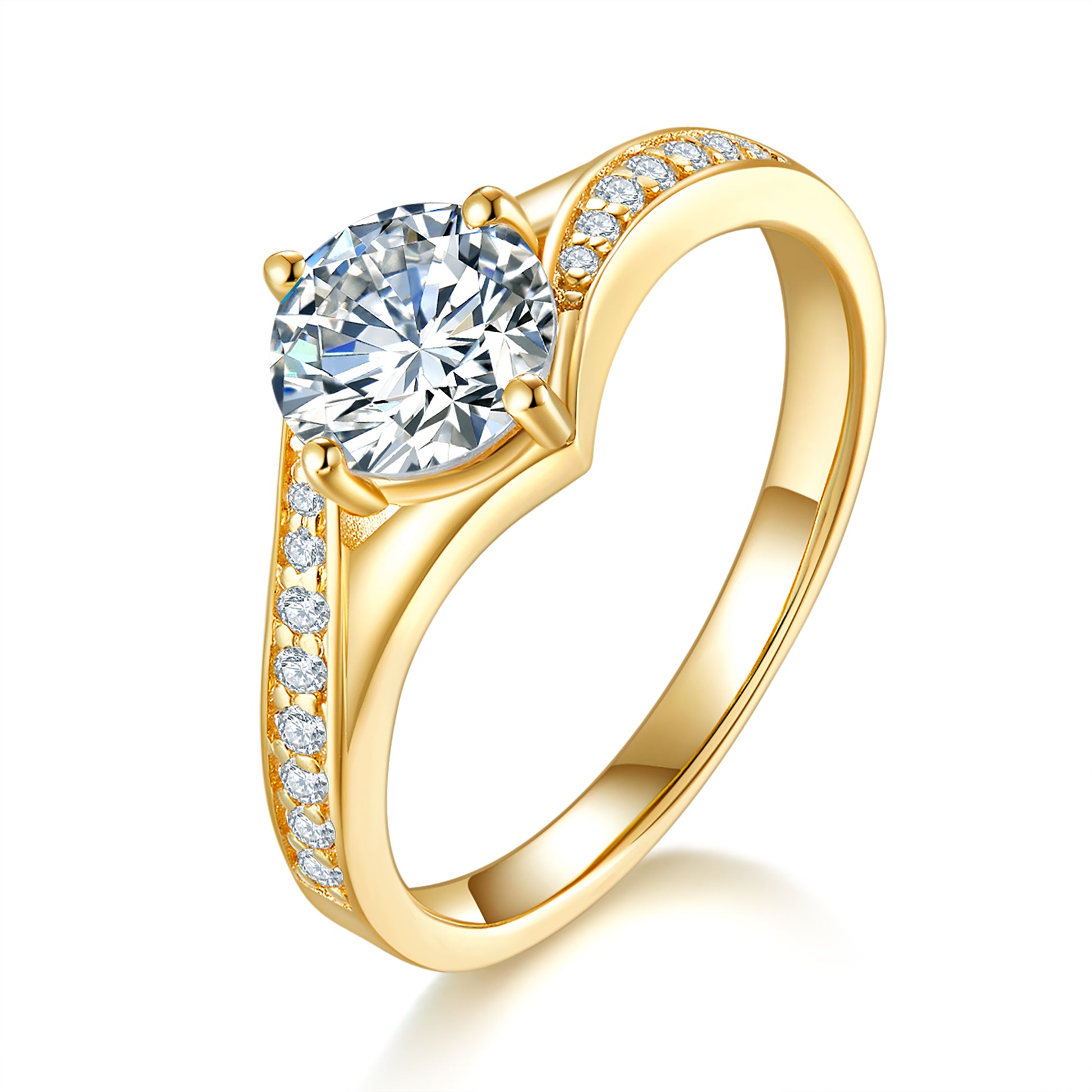 Crystal Preset 1ct Diamond Ring