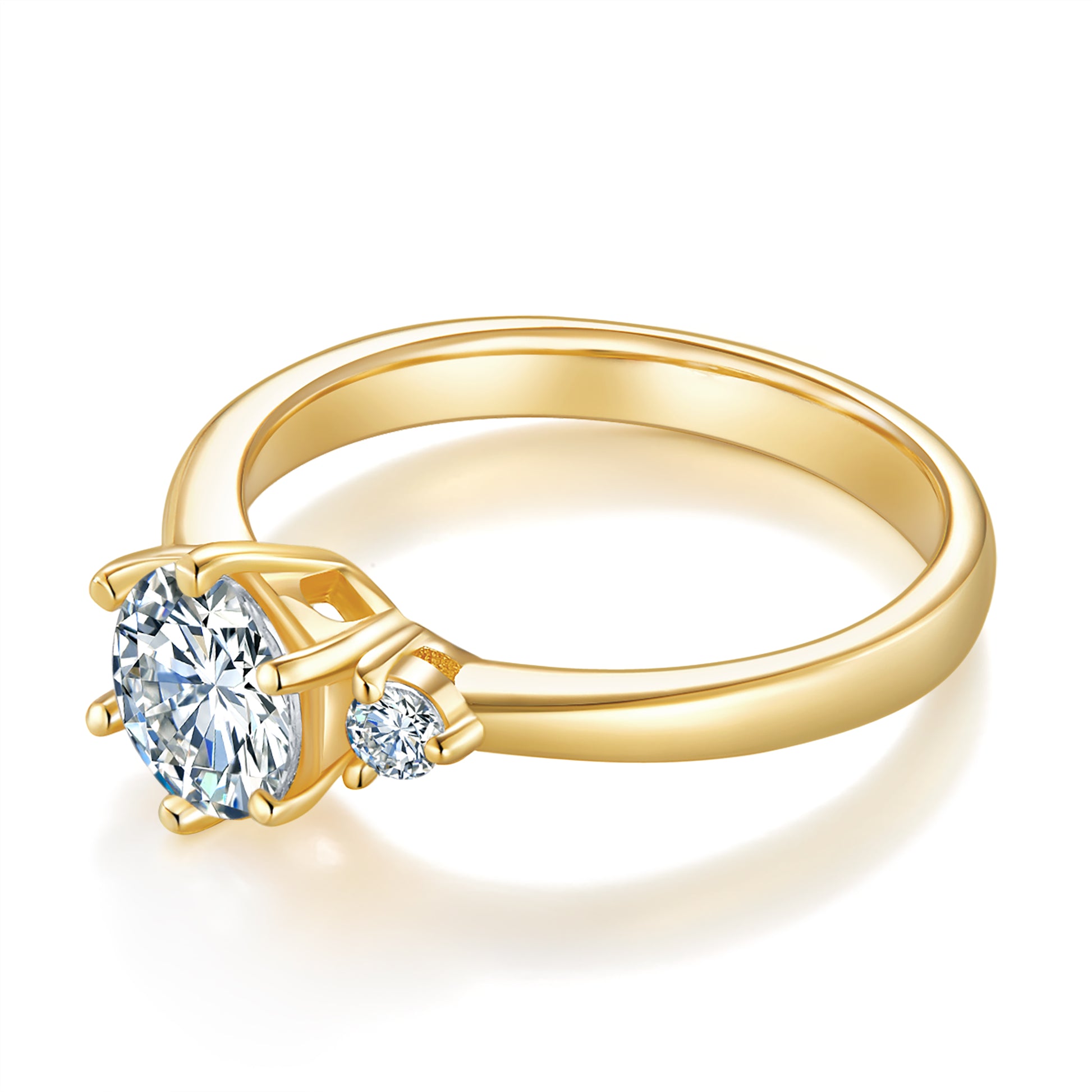Alecia Trilogy Preset 1ct Diamond Ring