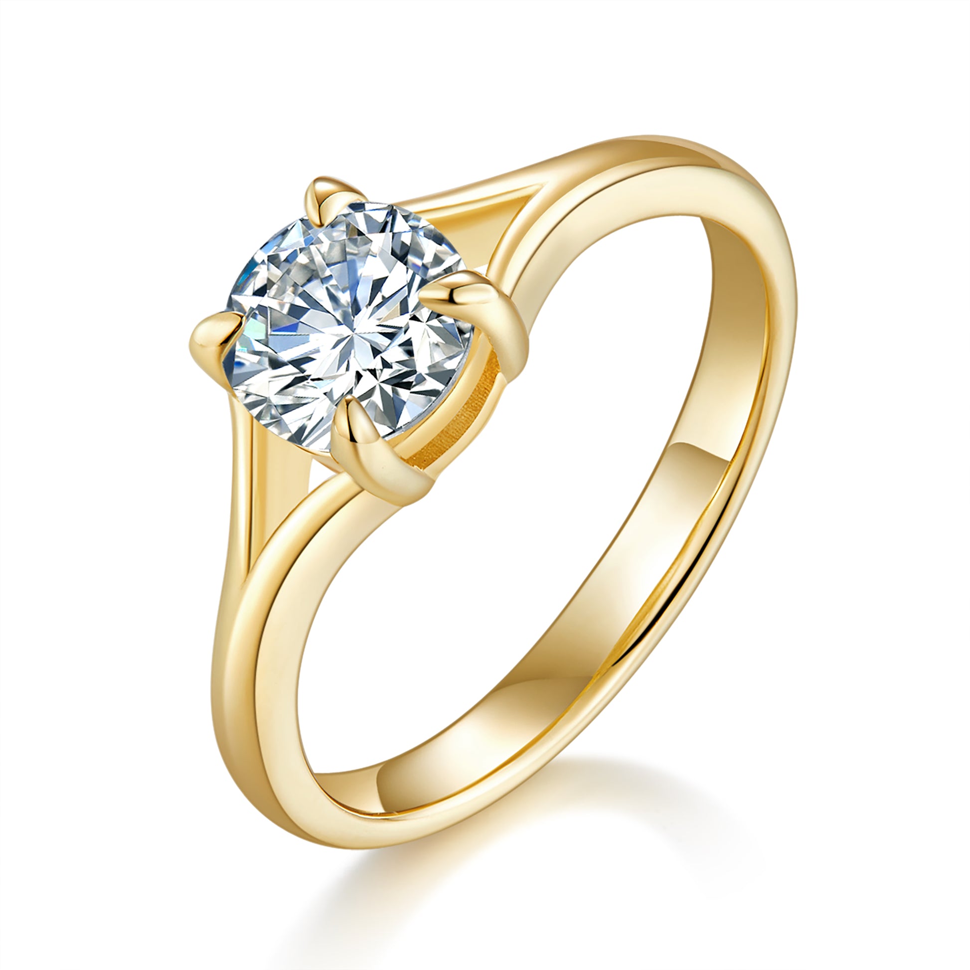 Carina Round Solitaire Preset 1ct Diamond Ring