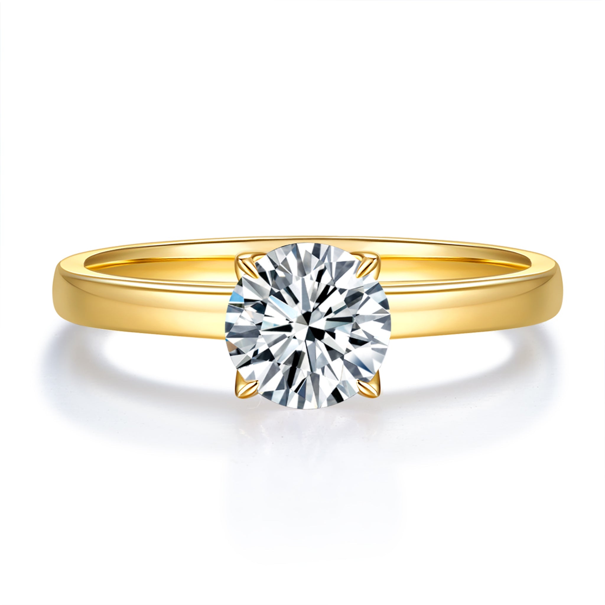 Heirloom Solitaire Diamond Ring With 0.67 Ct. Round Shape Lab Grown Diamond (Certificate No: 741573391)