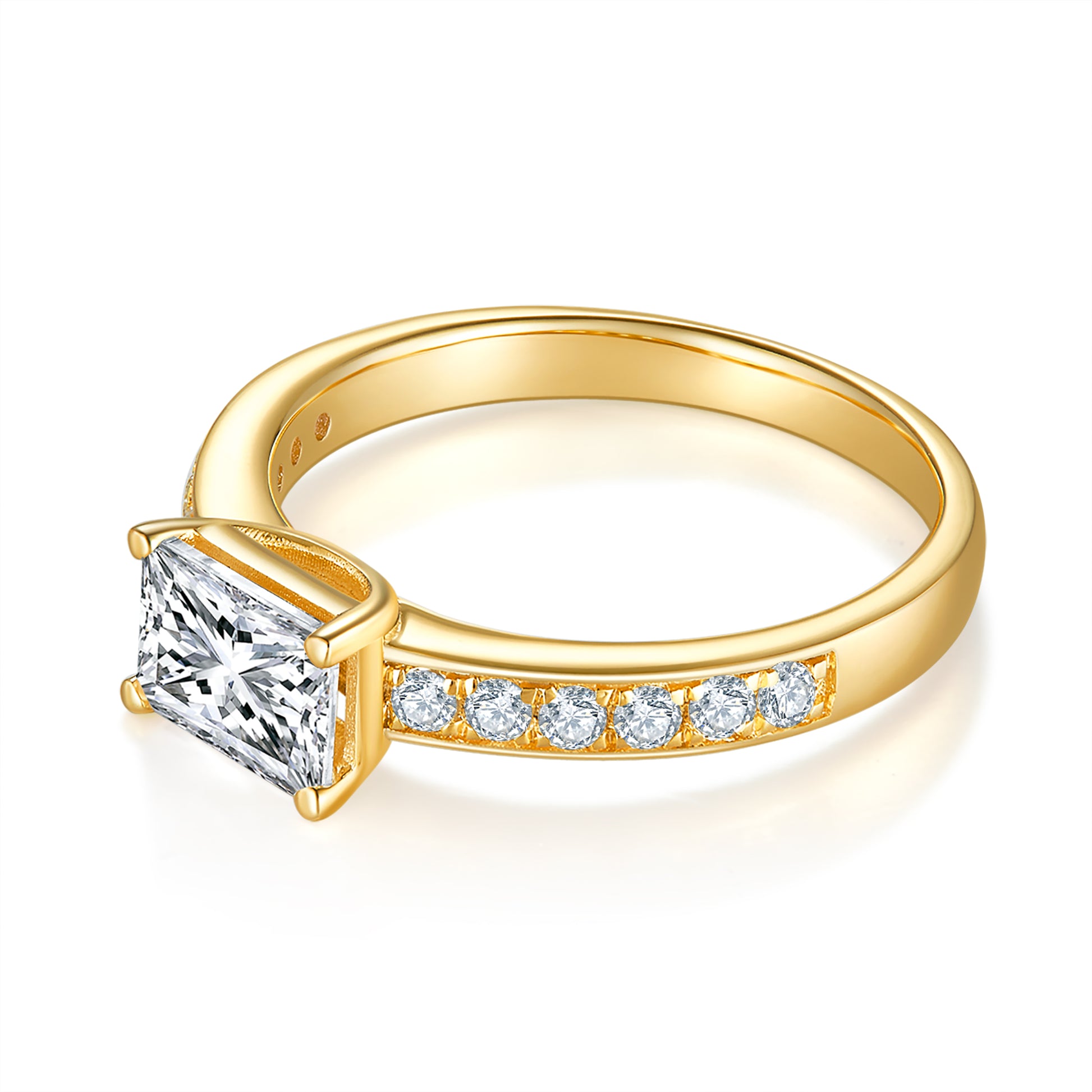 Radiance Pave 1ct Preset Diamond Ring