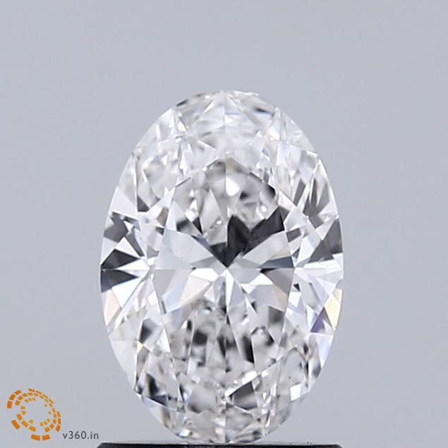 0.97 Ct. E Color VS1 Clarity Oval Shape Lab Grown Diamond