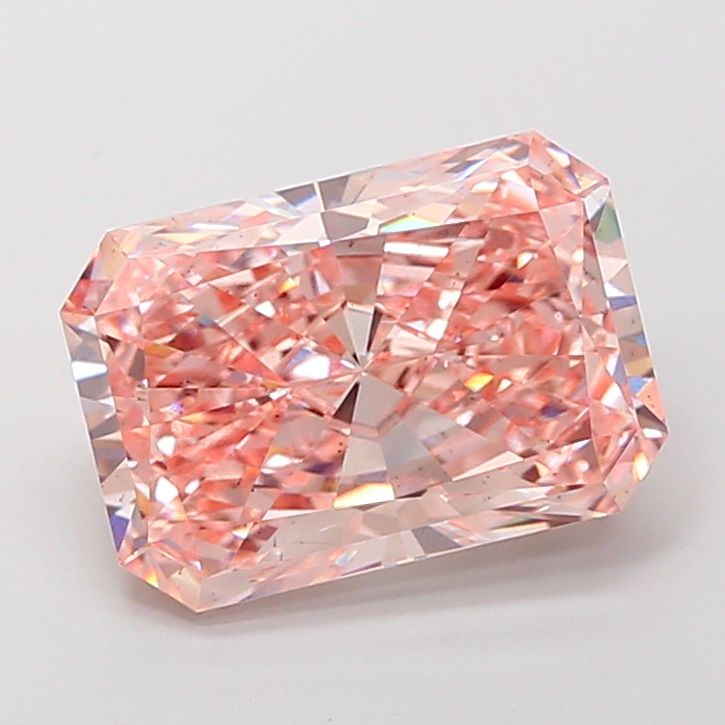 6.01 Ct. Pink Color SI1 Clarity Radiant Shape