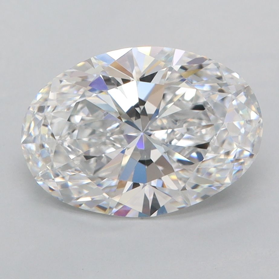 2.4 Ct. D Color FL Clarity Oval Shape Lab Grown Diamond