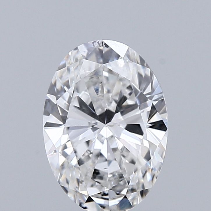 0.91 Ct. E Color SI1 Clarity Oval Shape Lab Grown Diamond
