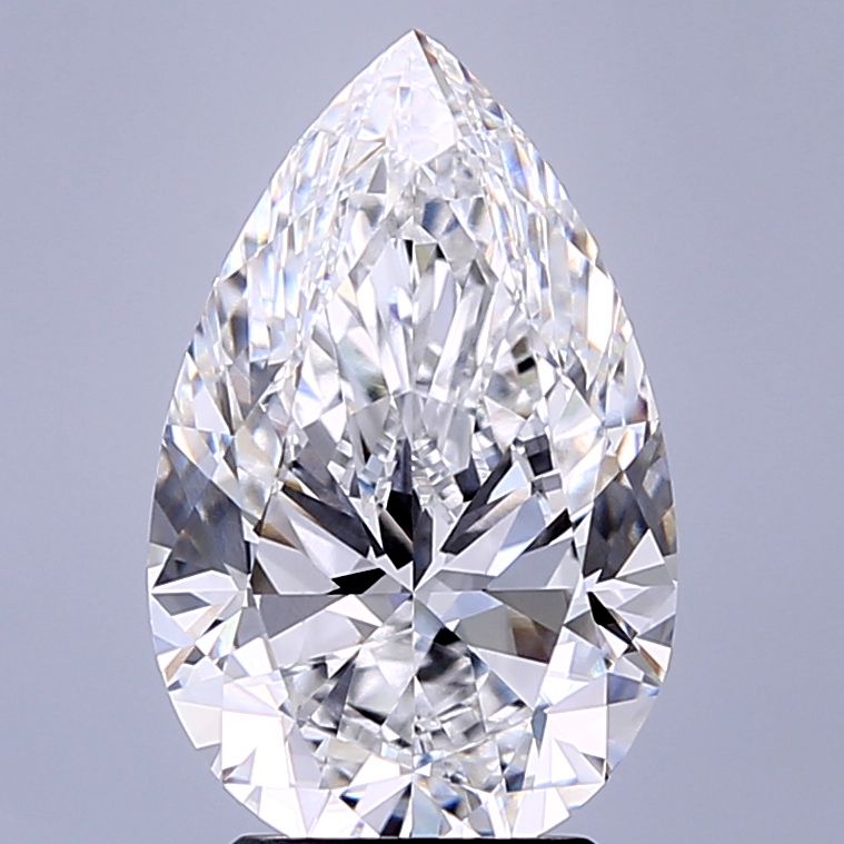 3.5 Ct. E Color VVS1 Clarity Pear Shape Lab Grown Diamond