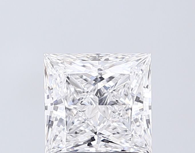 1.54 Ct. D Color VVS2 Clarity Princess Shape Lab Grown Diamond