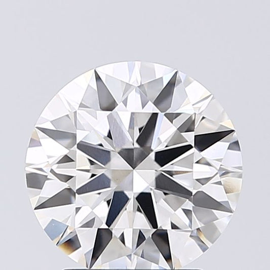 2.01 Ct. F Color VS1 Clarity Round Shape Lab Grown Diamond