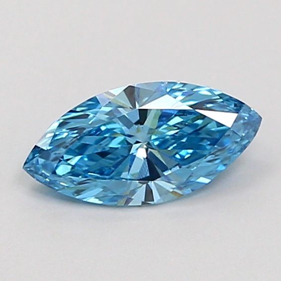 0.36 Ct. Blue Color VS1 Clarity Marquise Shape