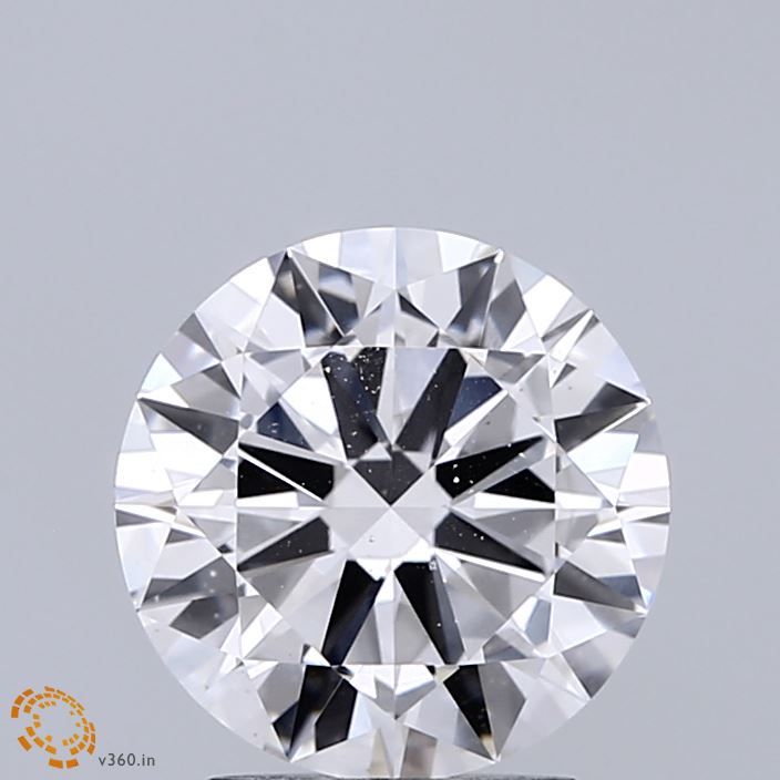 2.0 Ct. E Color VS2 Clarity Round Shape Lab Grown Diamond