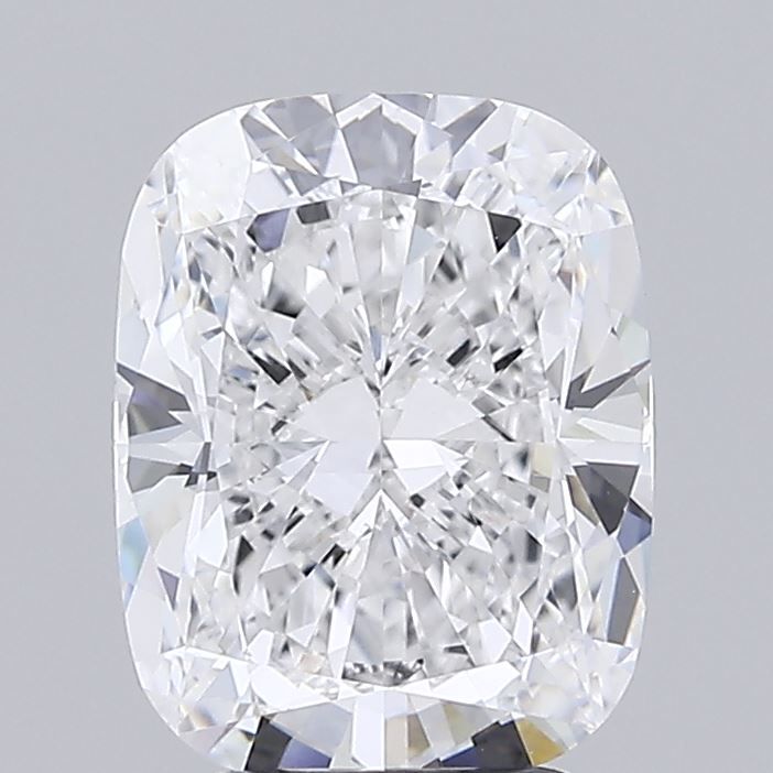 3.09 Ct. D Color VVS2 Clarity Cushion Shape Lab Grown Diamond