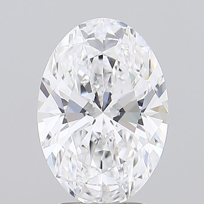 2.2 Ct. D Color IF Clarity Oval Shape Lab Grown Diamond