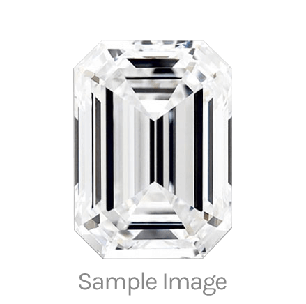 3.02 Ct. G Color VS1 Clarity Emerald Shape Lab Grown Diamond