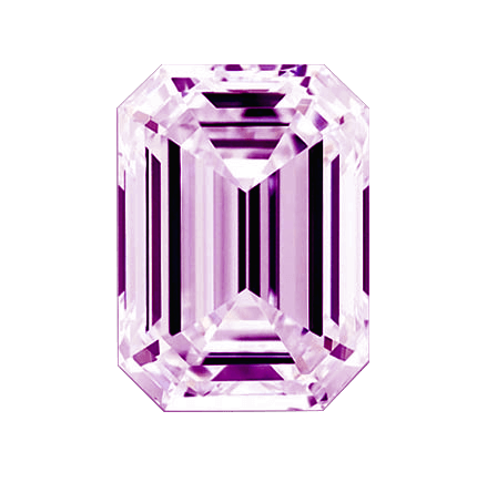 4.01 Ct. Pink Color VS1 Clarity Emerald Shape