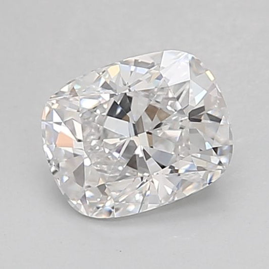 0.9 Ct. D Color VVS2 Clarity Cushion Shape Lab Grown Diamond