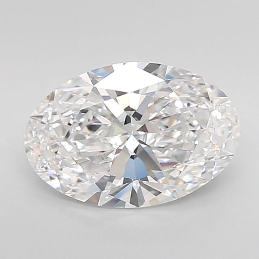 2.77 Ct. D Color VVS1 Clarity Oval Shape Lab Grown Diamond