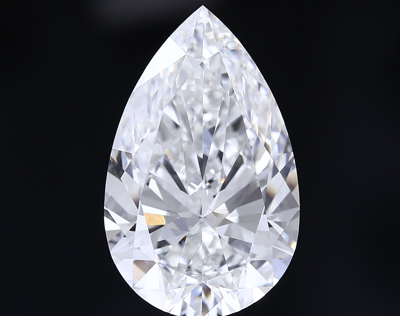 0.58 Ct. D Color VVS2 Clarity Pear Shape Lab Grown Diamond
