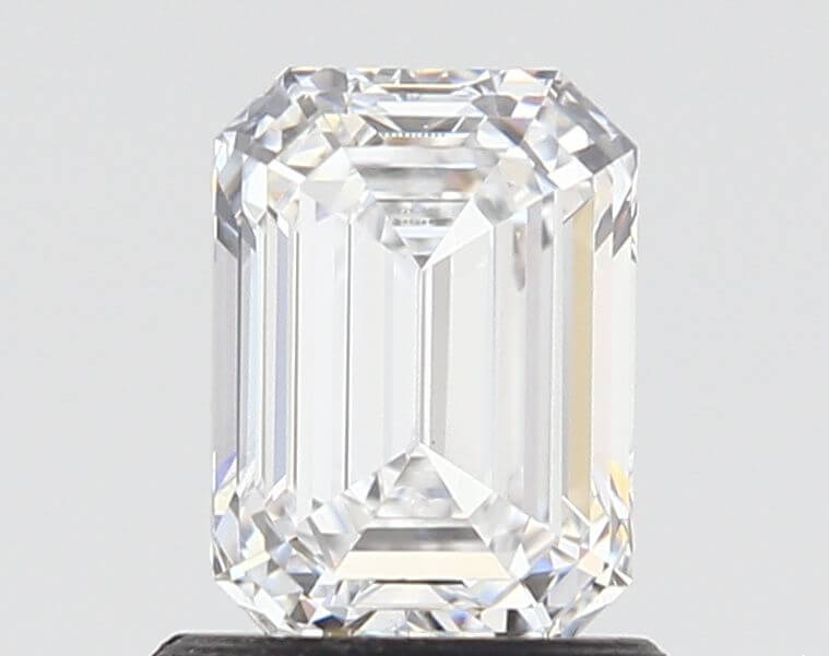 0.96 Ct. D Color VS1 Clarity Emerald Shape Lab Grown Diamond