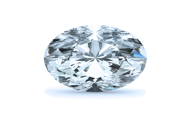 0.32 Ct. Blue Color VS1 Clarity Oval Shape Lab Grown Fancy Diamond